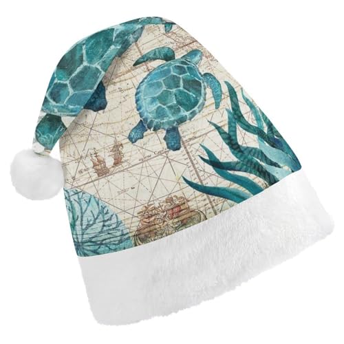Cmagnifico Weihnachtsmütze, cooler Schildkrötenhut für verschiedene...