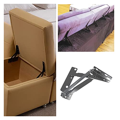 Sofá de metal anti -atreto Móveis para roupas de cama Hardware de móveis de dobradiça Um par (vem co