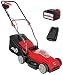 Produktbild Grizzly Tools Akku Rasenmäher ARM 2433-20 24 V, 3,0 Ah Lithium Ionen Akku, 33 cm Schnittbreite, 5-fache Höhenverstellung, 32 Liter Fangkorb mit Hardtop und Füllstandsanzeige