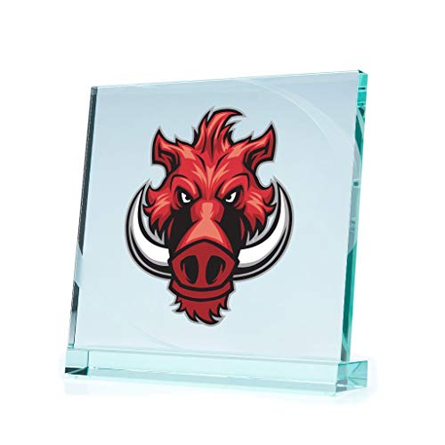 Decals Decal Razorback Head Decoration Bike Motorbike Bicycle Vehicle Atv Car (10 X 7.82 In) #TOP1