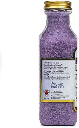 Candles And Dreams Hot tub spa/Bath aromatherapy scents crystals (Black Pomegranate) Vegan (500g)
