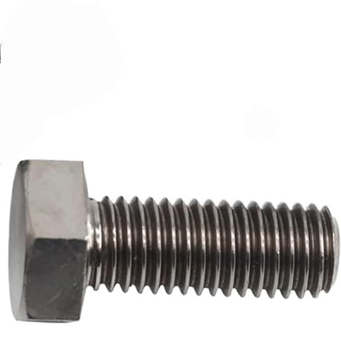 Image of External Hex Bright Bolt M14-10pcs Pure Alloy Hexagon Head Screw, Non-Rusting, Acid & Resistant, Durable and Safe(M14x60)