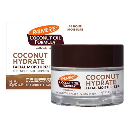 Palmer's Coconut Oil Formula Coconut Water Face Moisturizer, 1.7 Ounce Jar