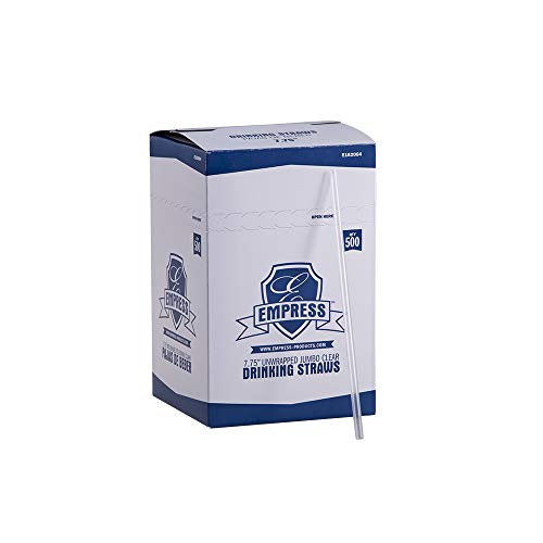 Pitillos Jumbo Empress 7.75" Claros caja 24x500 miniatura 1