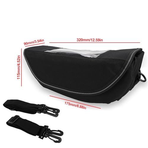 Bolsa para manillar de motocicleta impermeable para navegación y viaje en Honda CR 4
