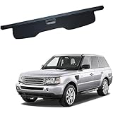 WYMZF Car Retractable Trunk Cargo Shelf Covers, for Land Range Rover Sport 2006-2013 Interior Security Decoratio Rganizer Boot Shield, Auto Accessories