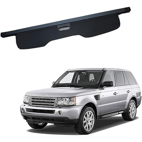 WYMZF Car Retractable Trunk Cargo Shelf Covers, for Land Range Rover Sport 2006-2013 Interior Security Decoratio Rganizer Boot Shield, Auto Accessories