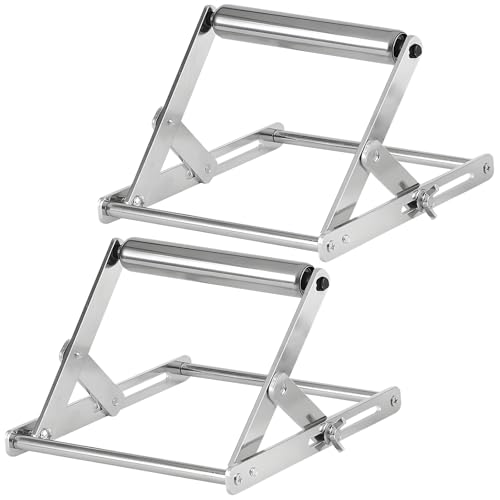 Adjustable Metal Support Stands for Cutting Machines