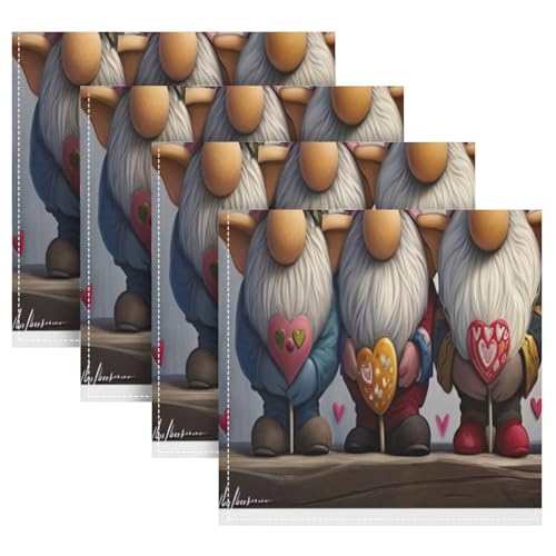 Set de 6 Servilletas de Tela Qilmy 20 x 20 in miniatura 5