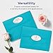 Avery Matte White Oval Labels with Sure Feed, 1