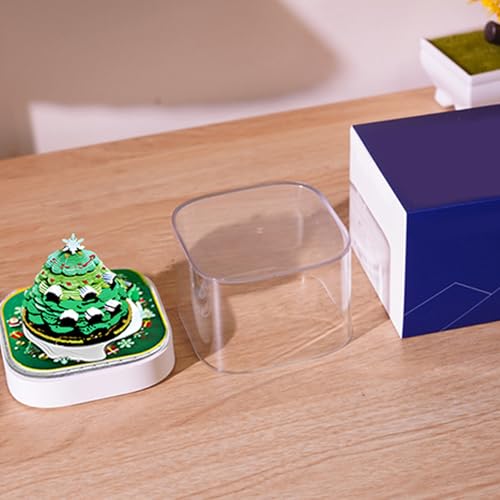 Bloc-notes artistique avec sculpture 3D et calendrier pour décor de table - 3