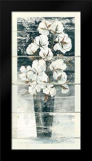Country Cotton Framed Art Print by Robinson, Carol