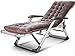 WANGXIAOYUE Silla de Cubierta Tumbonas de Sol con Almohadas Extra Wide Deckchair Tumbonado Horden Lounger Mentira Recliner Relajación Tumbona Mecedora (Color : A)
