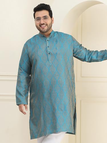 Image of SOJANYA Men's Cotton Regular Fit Casual Plus (Since 1958) ONLY Kurta