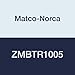 Matco-Norca ZMBTR1005 Malleable Iron Reducing Tee, 3" x 1", Black