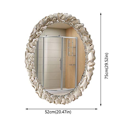 Miroir de maquillage mural grand format pour décoration de maison moderne - 3