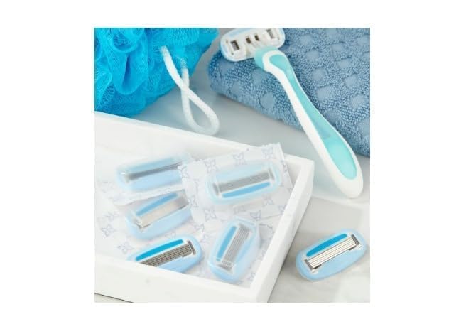 E'quate Women's 5 Blade Refills, Cartridges Fit Equate 5 Blade & Handles 6 Count (pack of 1)