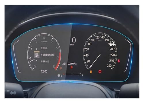 Film Protection Écran GPS Civic 2022 TPU Sticker Tableau de Bord Anti-Rayures