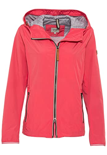 camel active Damen Leichter Windbreaker aus recyceltem Polyester Pink,...
