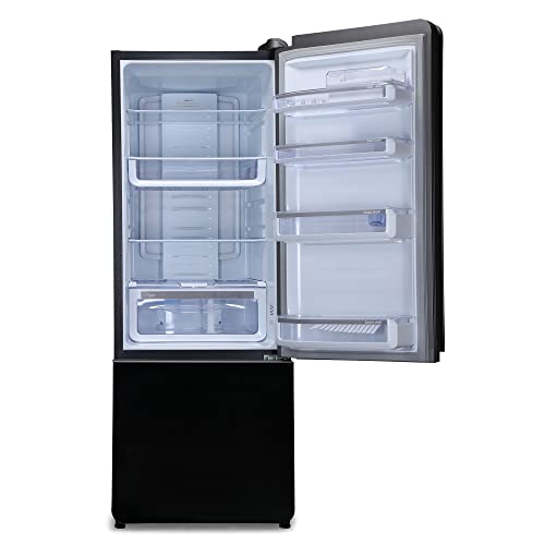 Godrej 430 L 3 Star Inverter Frost-Free Double Door Refrigerator (RB NXWAURA 445B 25 RI OX BK, Onyx amazinggiftidea-com