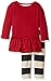 Burt's Bees Baby Girls' Organic Ruffle Thermal Dress and Legging Set