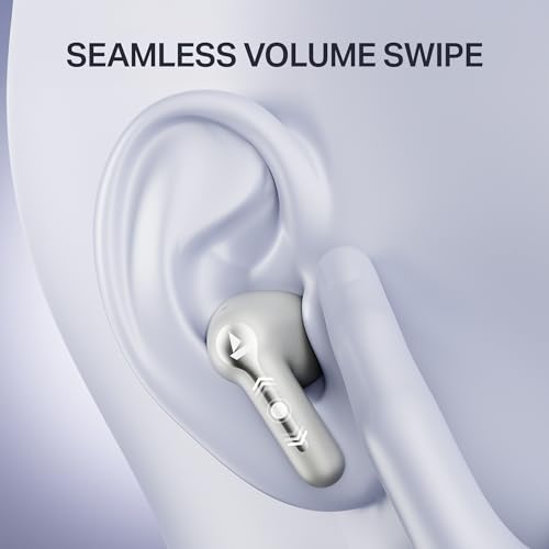 boAt Airdopes Prime 511 TWS Earbuds, White Zinc White - Image 5