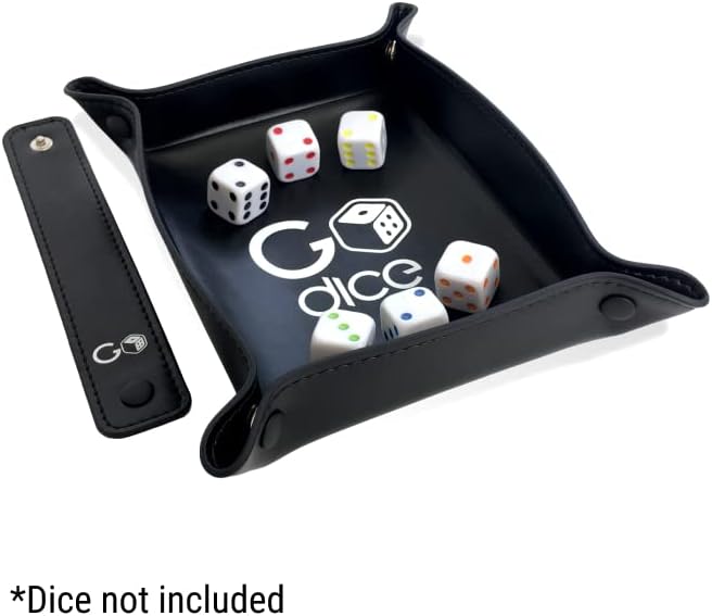 Miniatura 3 de Bandeja GoDice  Bandeja rodante de dados, bandeja de dados plegable, compatible con juegos de mesa RPG DND
