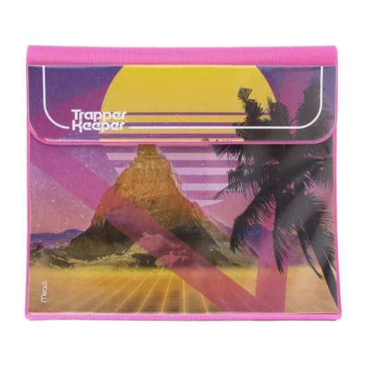 Trapper Keeper 1" Binder by Mead (Sunset)