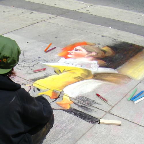 Sheryl&Rain Tafelkreide Bunt,6 Stück