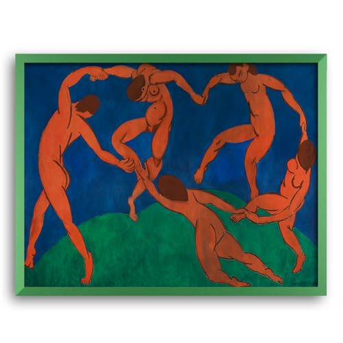 Matisse tableau 50x70 couleurs vives décoration murale encadrée