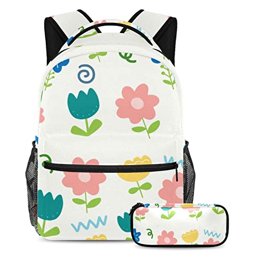 Cartables multicolores à fleurs pour ados parfaits en cours et en voyage