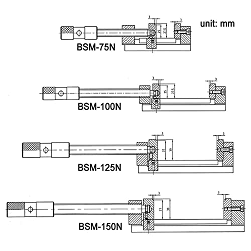 Kaka Industrial Drill Press Clamping Vice,Precise Drilling Press Vise (Bsm-100N) #TOP6