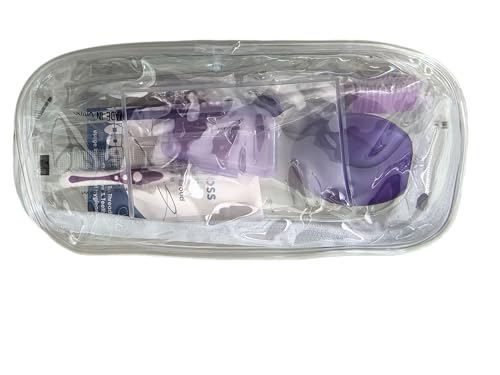 Wasser Vela Kit de cuidados domésticos ortodônticos essenciais para viagem – escova de dentes ortodô