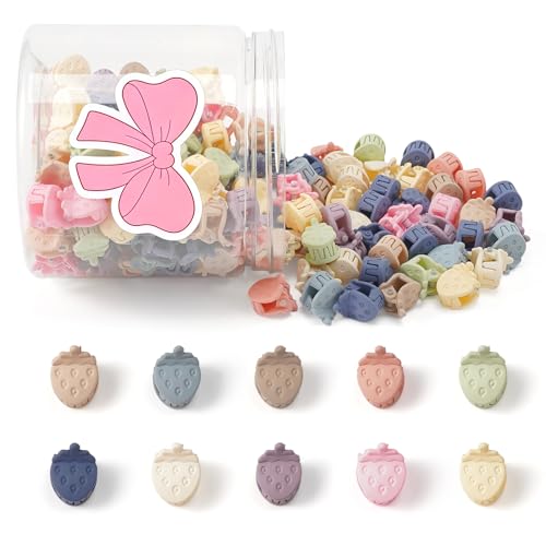 Petites pinces à griffes fleurs : accessoires cheveux pour coiffures d'été