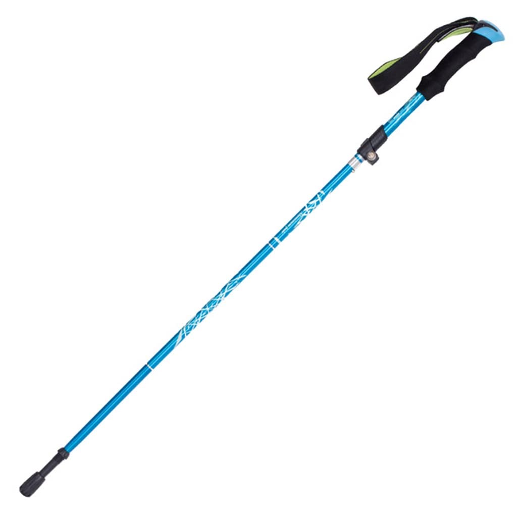 Aluminiowy teleskopowy ultralekki kij trekkingowy ze stopu Auminum Anti Shock Hike składany kij