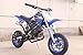 Minimoto Cross MiniSpeed 50cc 8 inch (blu), 126x57x75