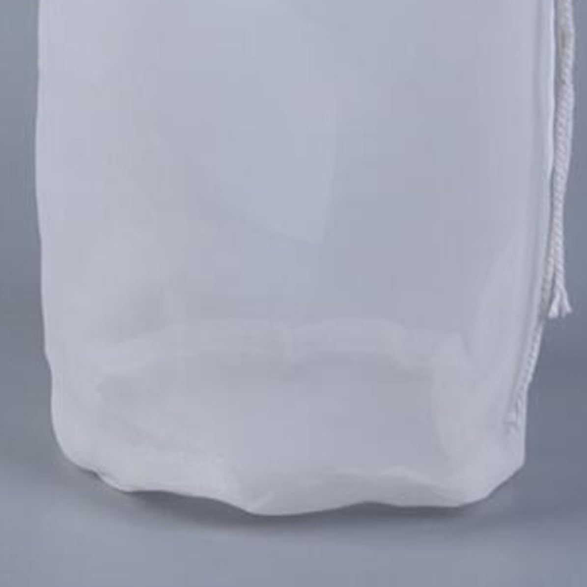 Reusable Honey Filter Bag with Drawstring Nylon Strainer for Fruit Wine