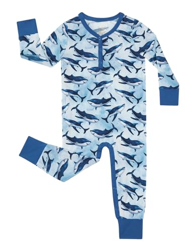 Image of DREAMHALO Baby Boys Girls Romper-Viscose Made from Bamboo, Long Sleeve Jumpsuits Soft Footless Rompers, Unisex
