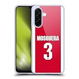 Head Case Designs Officially Licensed Arsenal FC Cristhian Mosquera 2025/26 Players Home Kit 2nd Group Gel Case [Military Grade Protection] Compatible with Samsung Galaxy A26 5G