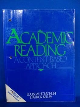 Paperback Holschuh L: Academic Reading,ins Edit/man Book