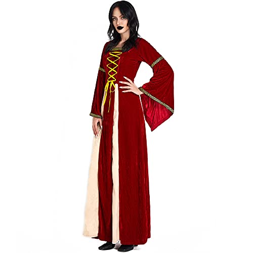 Image of Ulalaza Women's Cosplay Costume Cleopatra Greek Goddess Ancient Roman Warrior Uniform Outfit for Halloween Party