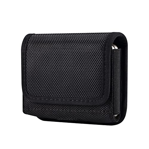 Bolsas de Telefono de Cinturón Hombre Compatible con Samsung Galaxy Z Flip 6/5/4/3/2/5G, Impermeable Riñonera Celular Funda con Mosquetón Bolsillo Compatible con Huawei Pocket 2/Pocket S/P50 Pocket