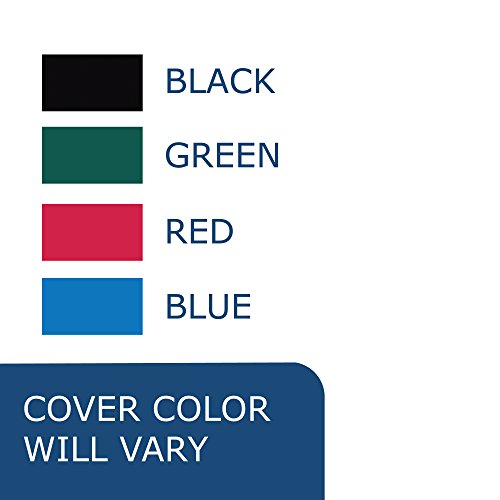 Roaring Spring Genesis College Ruled 2 Subject Spiral Notebook With Double Pocket, 9.5" X 6.5" 100 Sheets, Assorted Colors #TOP2