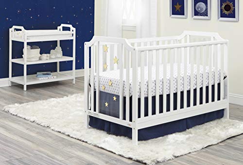 Image of Suite Bebe Celeste Changing Table Safety Rail Included, White