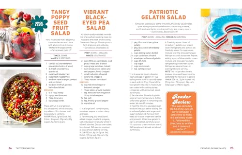 Image of Taste of Home Summer Potlucks Cookbook: Easy Summer Meals And Crowd Pleasing Recipes For BBQs And Picnic Dishes (Taste of Home Entertaining & Potluck)