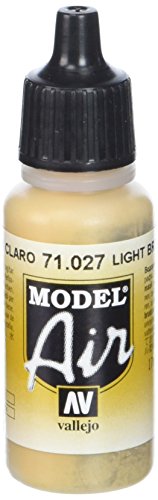 Vallejo Model Air Acrylfarbe, 17 ml hellbraun