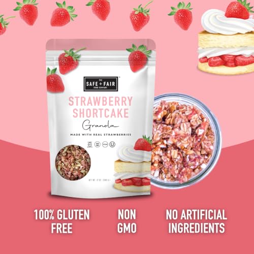 Image of The Safe + Fair Food Company Strawberry Shortcake Granola - 12oz