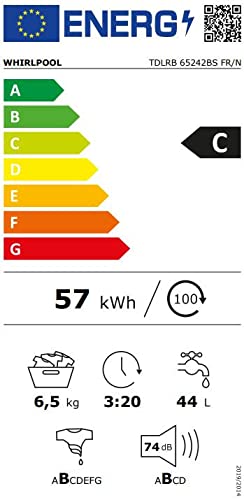 Whirlpool TDLRB65242BSFRN - vue 5