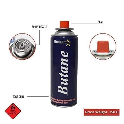 Image of Portable Butane Gas Burner /Stove For Camping. (Stove with three can)