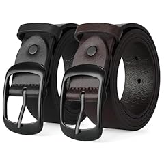 Black+dark Coffee With Black Buckle